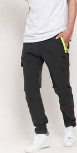 Nike M NSW Festival Woven Cargo tmavě šedé / neon zelené