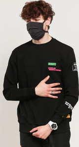 CATERPILLAR CATERPILLAR Caution Roundneck Sweats černá