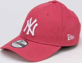 New Era 940 MLB League Essential NY tmavě růžová