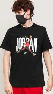 Jordan M J DFCT SS Crew 2 černé