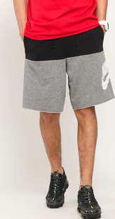 Nike M NSW HE Short Alumni CB černé / melange šedé