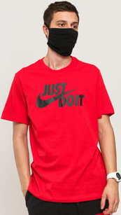 Nike M NSW Tee Just Do It Swoosh červené