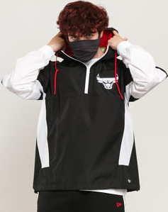 New Era NBA Print Infill Windbreaker Chicago Bulls černá