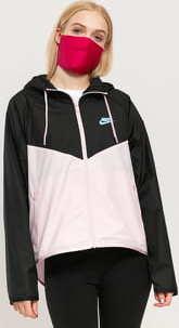 Nike W NSW WR Jacket světle růžová / černá