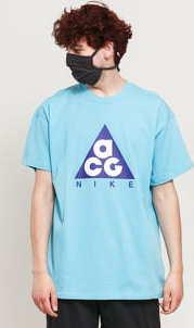 Nike M NRG ACG SS Tee Logo Gia světle modré