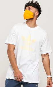 adidas Originals Trefoil T-Shirt bílé / světle žluté