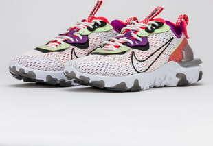Nike React Vision summit white / black - barely volt US 7 (euzr 40)