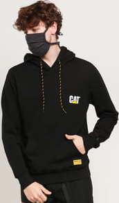 CATERPILLAR CAT Small Logo Hoodie černá