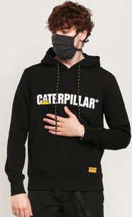 CATERPILLAR CATERPILLAR Logo Hoodie černá