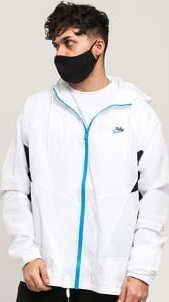 Nike M NSW HE WR Jacket Woven Signa bílá