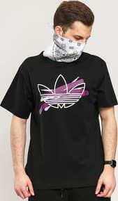 adidas Originals Paint Trefoil Tee černé