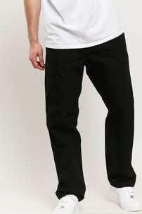 Carhartt WIP Single Knee Pant black rinsed