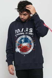 Alpha Industries Mission To Mars Hoody navy