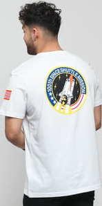 Alpha Industries Space Shuttle Tee bílé