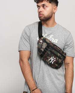 New Era MLB Waist Bag Light NY camo zelená