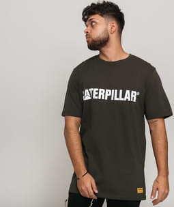 CATERPILLAR Classic CATERPILLAR Tee tmavě olivové