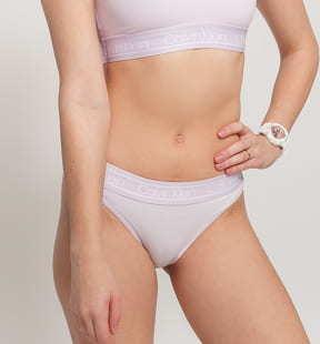 Calvin Klein Bikini - Slip světle fialové