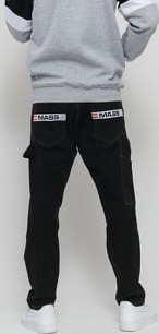 Mass DNM Work Baggy Fit black rinse 38