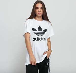 adidas Originals Boyfriend Tee bílé