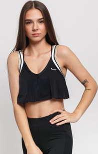Nike W NSW Jersey Glam Bra černé / bílé / zlaté