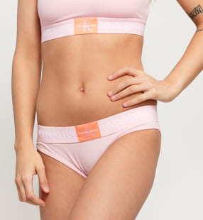 Calvin Klein Bikini - Slip růžové