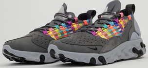Nike React Sertu iron grey / black - lt smoke grey