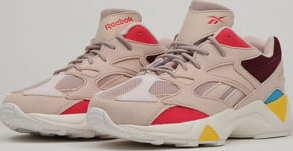 Reebok Aztrek 96 buff / maroon / pink / cyan