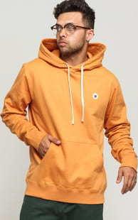 WOOD WOOD Ian Hoodie oranžová