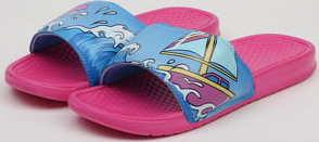 Pink Dolphin Portrait Slide pink
