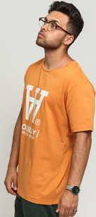 WOOD WOOD Ace Tee oranžové
