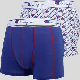 Champion 2 Pack Boxer Briefs bílé / modré