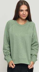WOOD WOOD Jerri Sweatshirt melange zelená