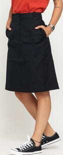 WOOD WOOD Runa Skirt černá