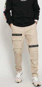 Daily Paper Cargo Pants béžové