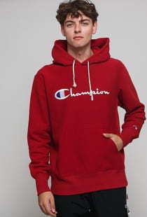 Champion Reverse Weave Hooded vínová