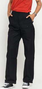 WOOD WOOD Hanni Trousers černé