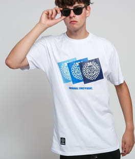 Mass DNM Replay Tee bílé