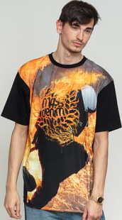 Mass DNM Dance Macabre Tee oranžové / šedé / černé