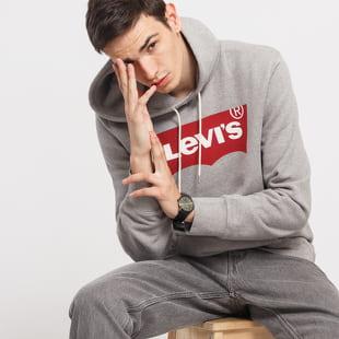 Levi's ® Graphic PO Hoodie melange šedá