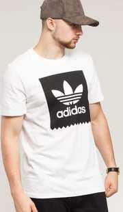 adidas Solid BB T bílé