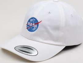 Yupoong NASA Dad Cap bílá