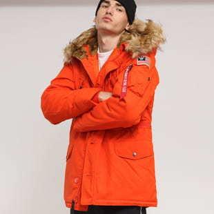 Alpha Industries Polar Jacket oranžová