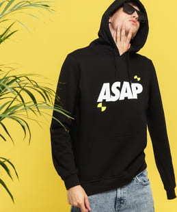 Urban Classics ASAP Hoody černá