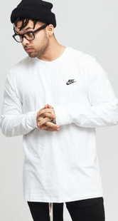 Nike M NSW Club Tee - LS bílé