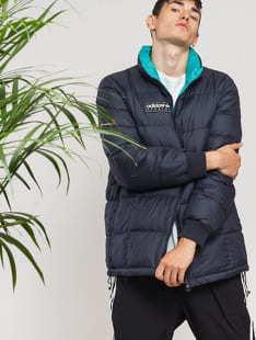 adidas Originals Carnforth Puffa navy / zelená