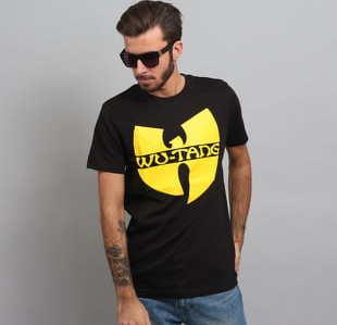 WU WEAR ogo T-Shirt černé