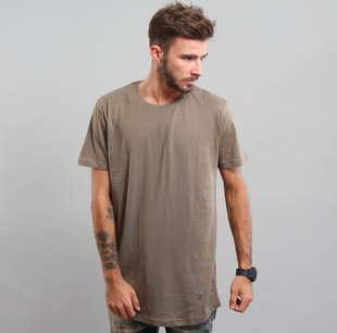 Urban Classics Shaped Long Tee khaki