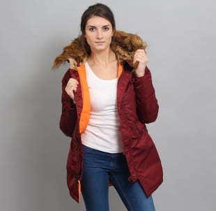 Alpha Industries N3B VF 59 WMNS vínová