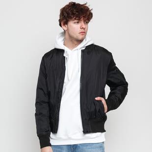 Urban Classics Tech Zip Bomber Jacket černá