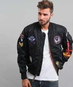 Alpha Industries MA - 1 VF DIY černá